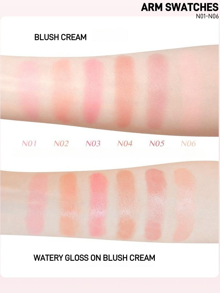 Crème blush bicolore Forever Key 7 g