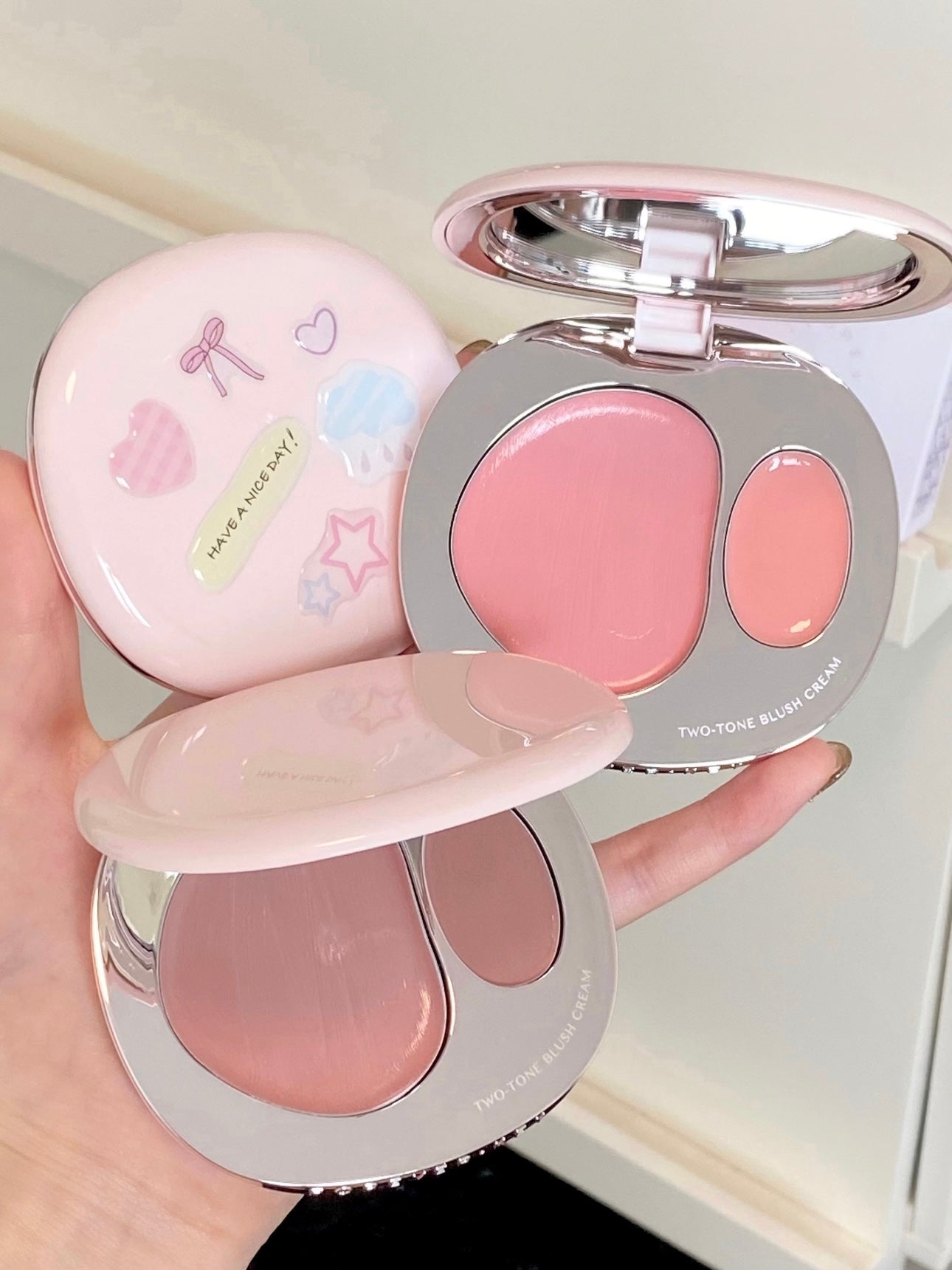 Crème blush bicolore Forever Key 7 g
