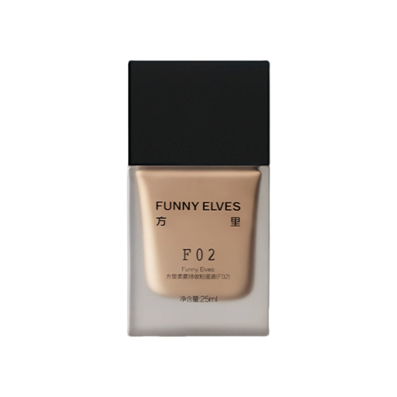 Fond de teint longue tenue Funny Elves Formule peau sèche ou grasse 25 ml
