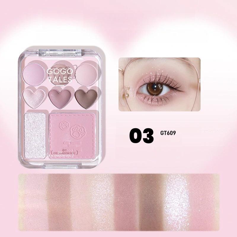 Palette de cœurs 3 en 1 GOGO TALES 9,5 g
