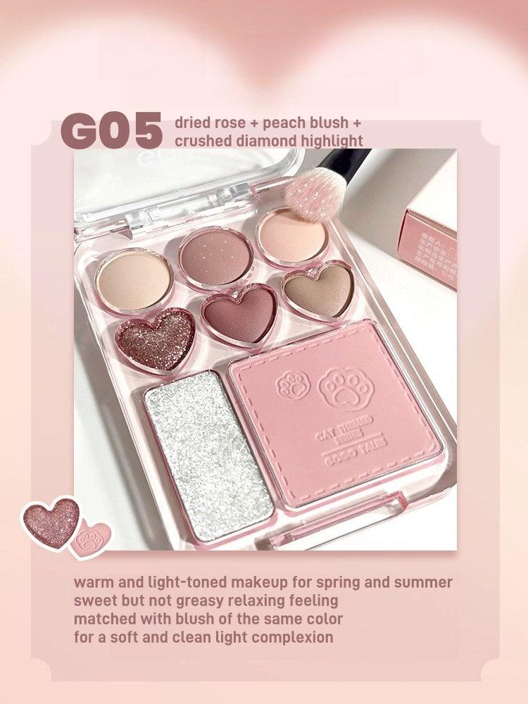 Palette de cœurs 3 en 1 GOGO TALES 9,5 g