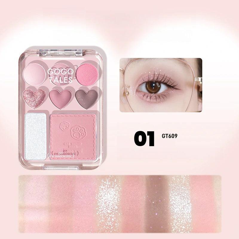 Palette de cœurs 3 en 1 GOGO TALES 9,5 g