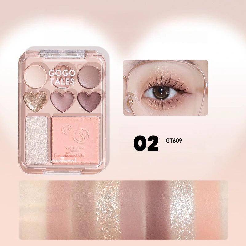 Palette de cœurs 3 en 1 GOGO TALES 9,5 g
