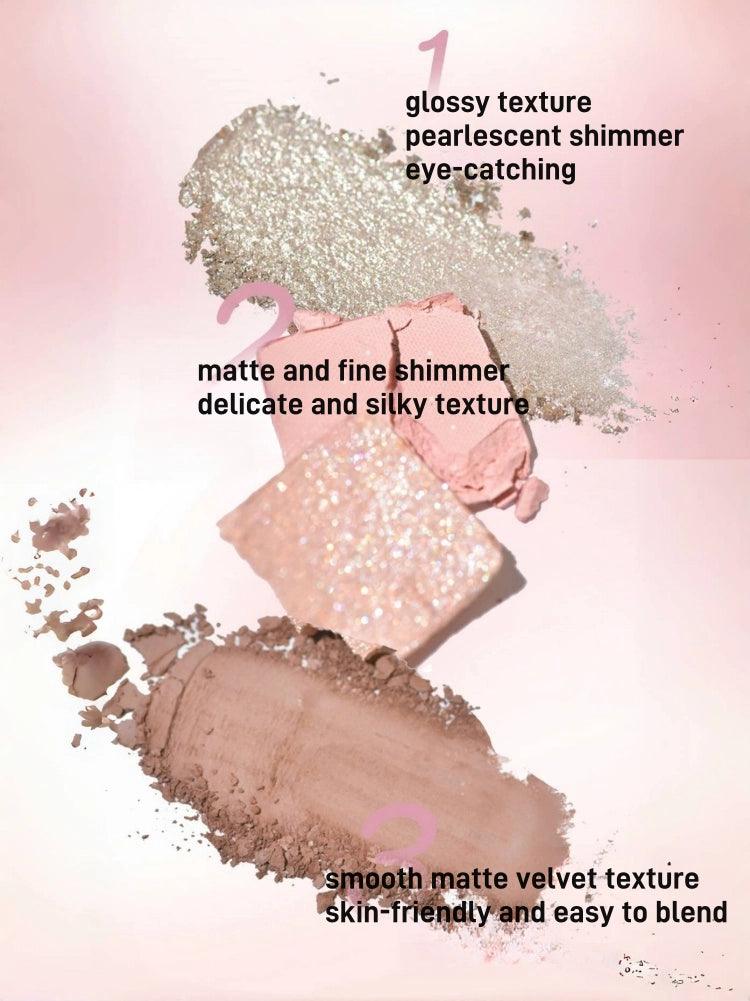 GOGO TALES Palette de fards à paupières 9 couleurs 11 g