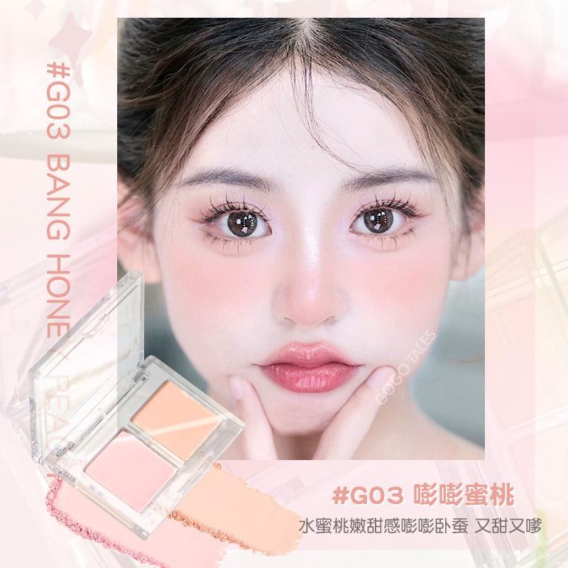 GOGO TALES Palette Duo Éclaircissante Paupières 2,8 g