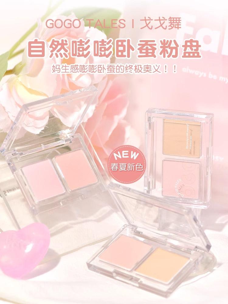 GOGO TALES Palette Duo Éclaircissante Paupières 2,8 g