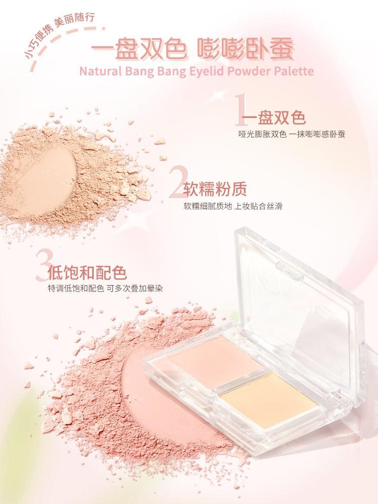 GOGO TALES Palette Duo Éclaircissante Paupières 2,8 g