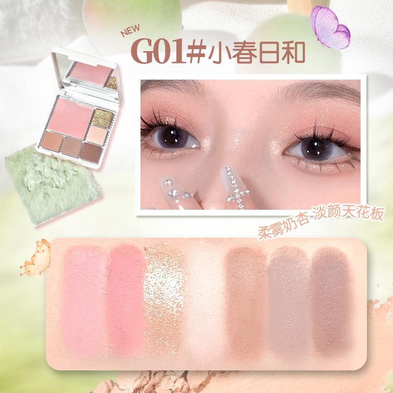 GOGO TALES Palette de fards à joues duveteux 14 g