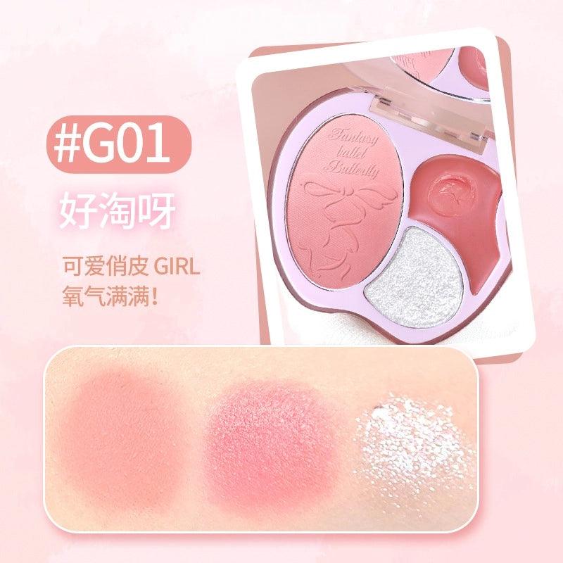 GOGO TALES Palette de fards à joues 9g