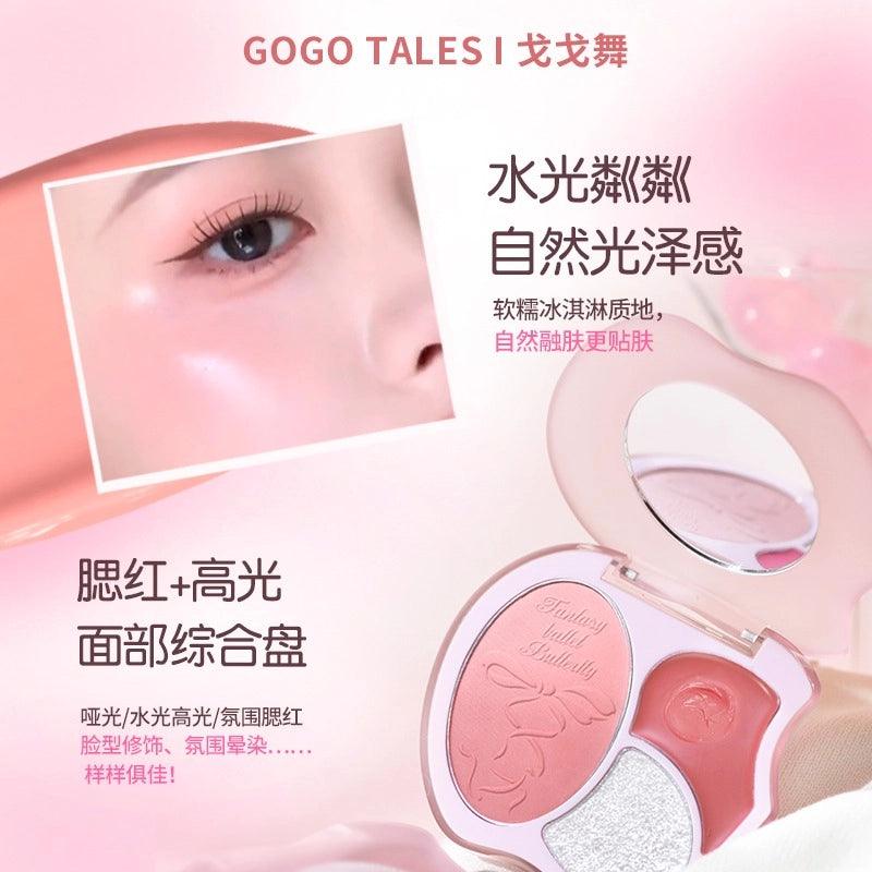GOGO TALES Palette de fards à joues 9g