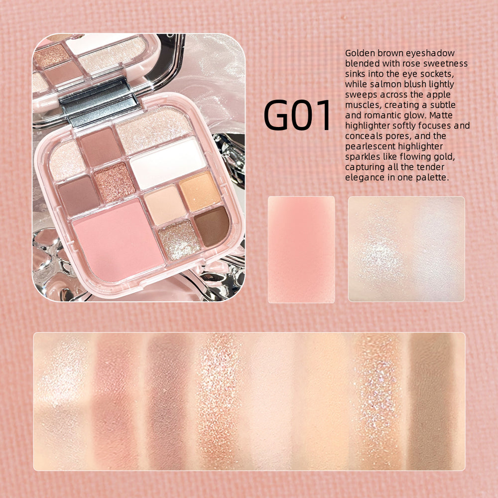 GOGO TALES Ethereal Soft Veil Palette de poudres complète 20 g