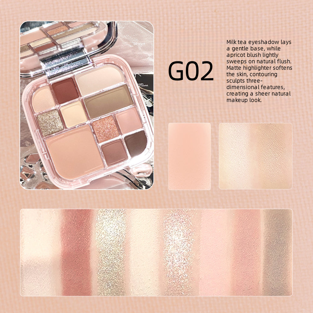 GOGO TALES Ethereal Soft Veil Palette de poudres complète 20 g