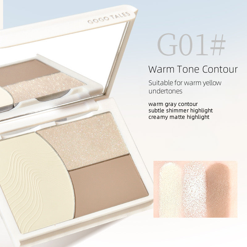 GOGO TALES Palette Highlight et Contour 13g