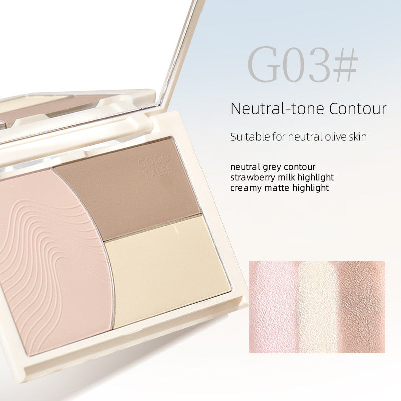 GOGO TALES Palette Highlight et Contour 13g