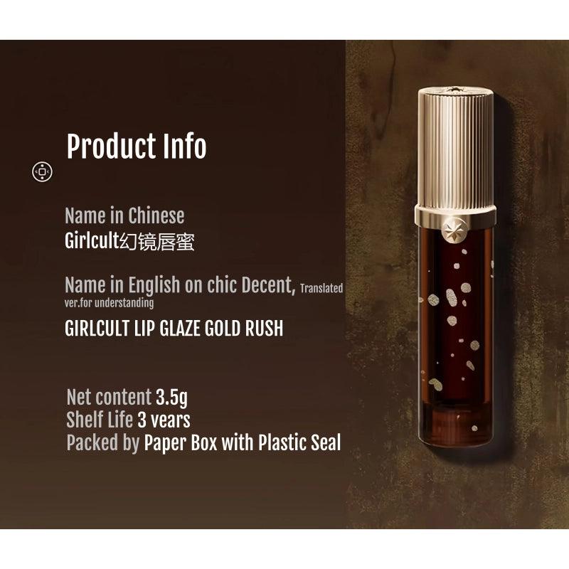 Glaçage à lèvres Girlcult Gold Rush 3,5 g