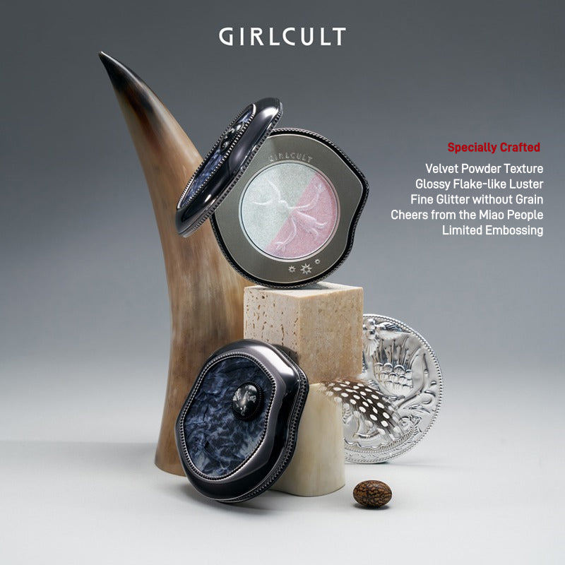 Fard à joues illuminateur Girlcult n° 27 de Miaowu 5,2 g