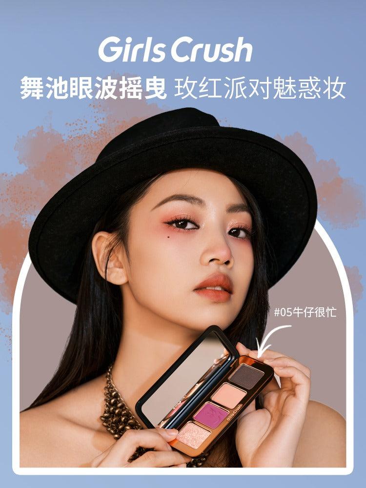Palette de fards à paupières GirlsCrush 4 couleurs 9 g