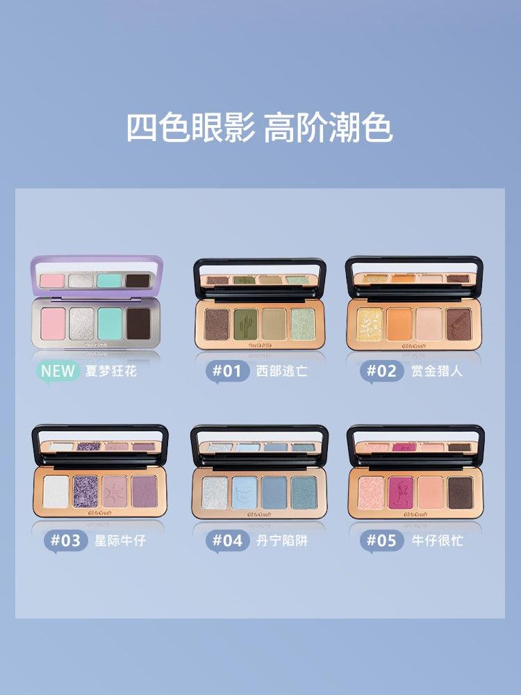 Palette de fards à paupières GirlsCrush 4 couleurs 9 g