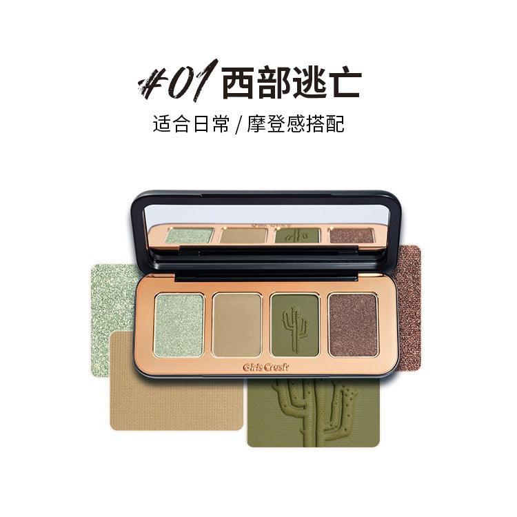 Palette de fards à paupières GirlsCrush 4 couleurs 9 g