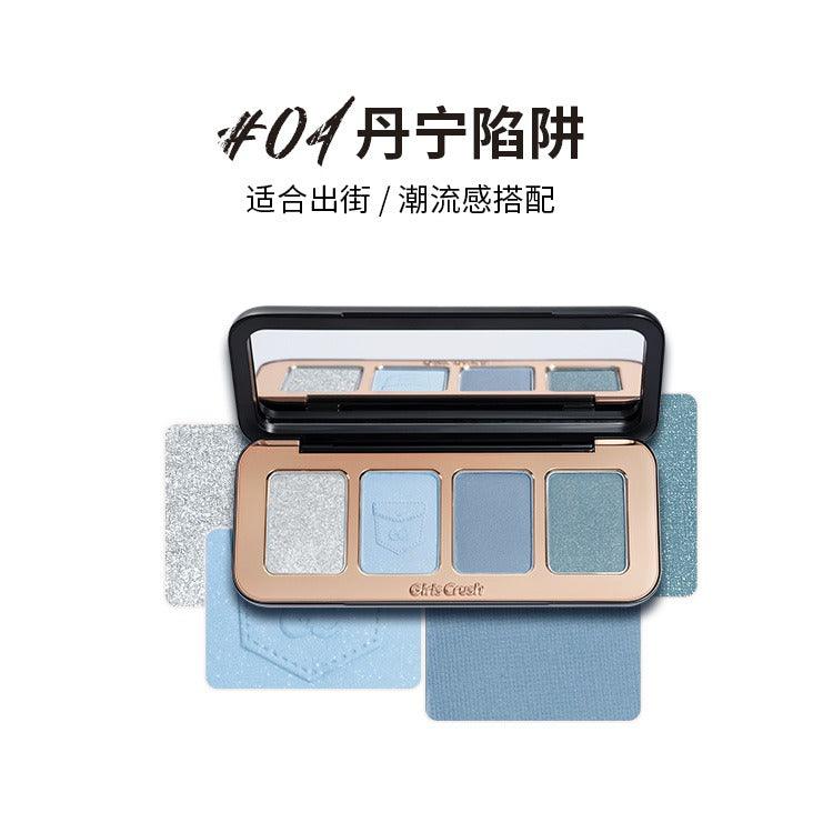 Palette de fards à paupières GirlsCrush 4 couleurs 9 g
