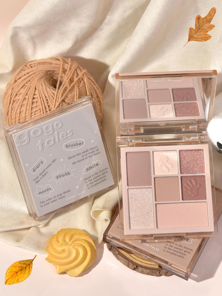 Palette de fards à paupières GOGO TALES 7 couleurs 9,9 g