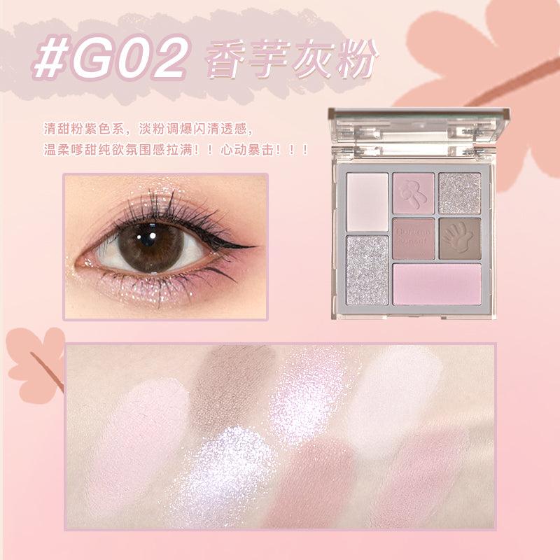 Palette de fards à paupières GOGO TALES 7 couleurs 9,9 g