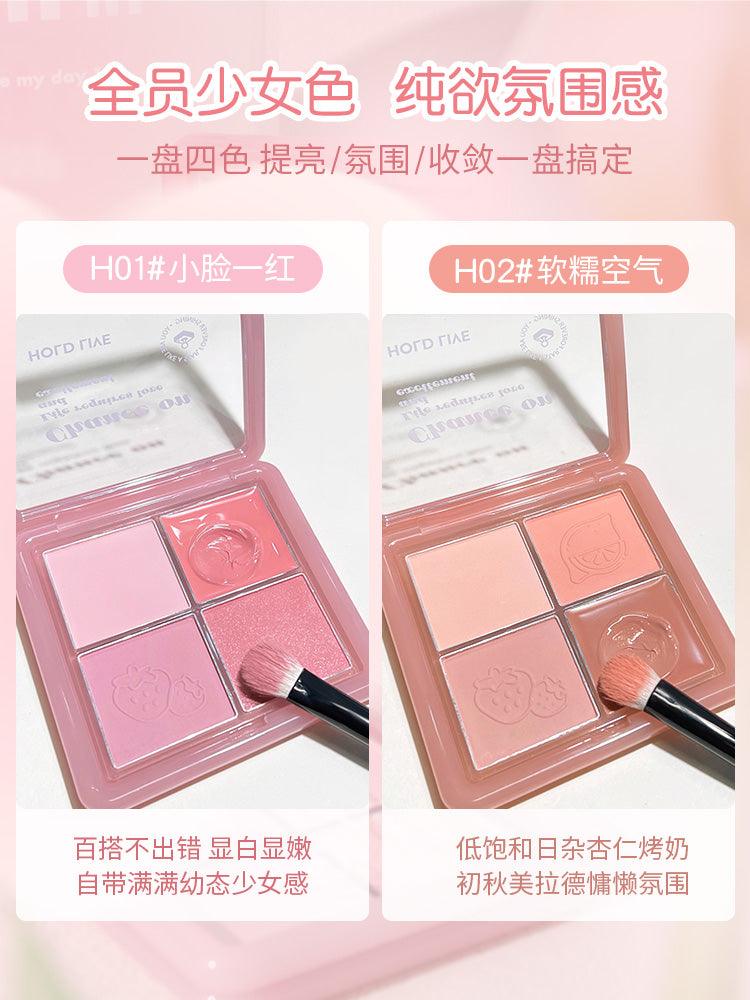 Blush HOLD LIVE 4 couleurs 11,5 g