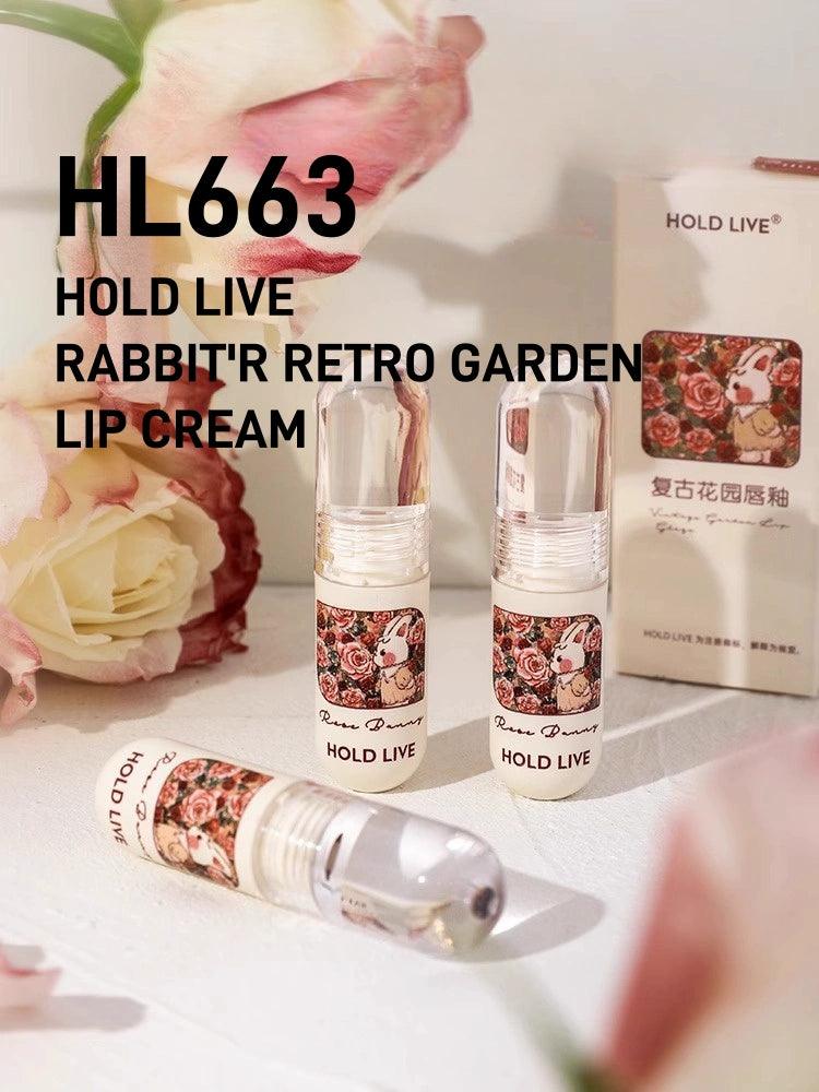 Crème pour les lèvres HOLD LIVE Rabbit's Retro Garden 3 g