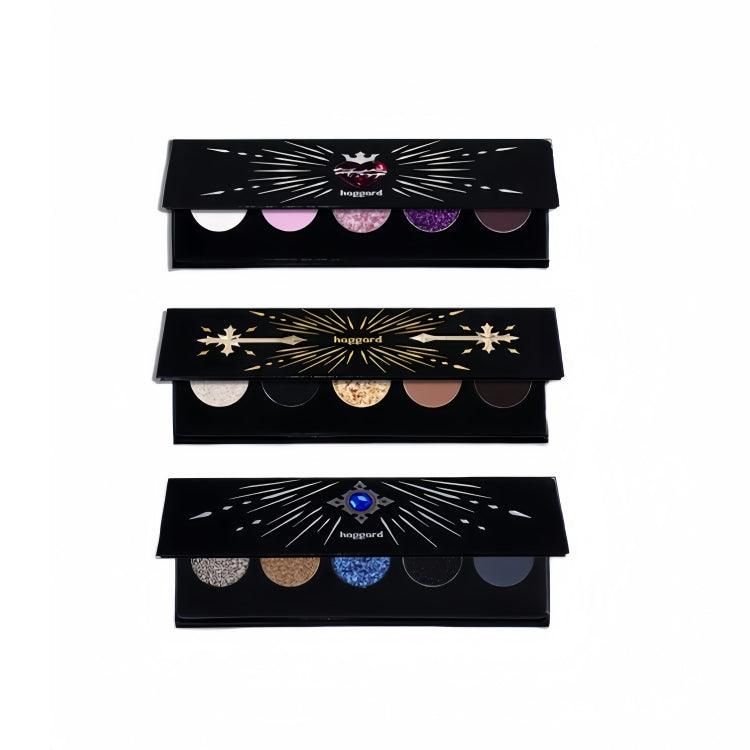 Palette de fards à paupières cinq couleurs Haggard Gothic Makeup 4,2 g