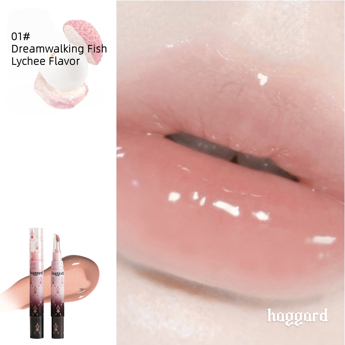 Protecteur pour les lèvres Haggard EMO Monster Essence Hydra 3,5 g
