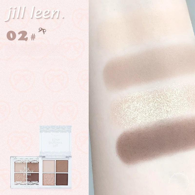Palette de fards à paupières quatre couleurs JILL LEEN 3,8 g