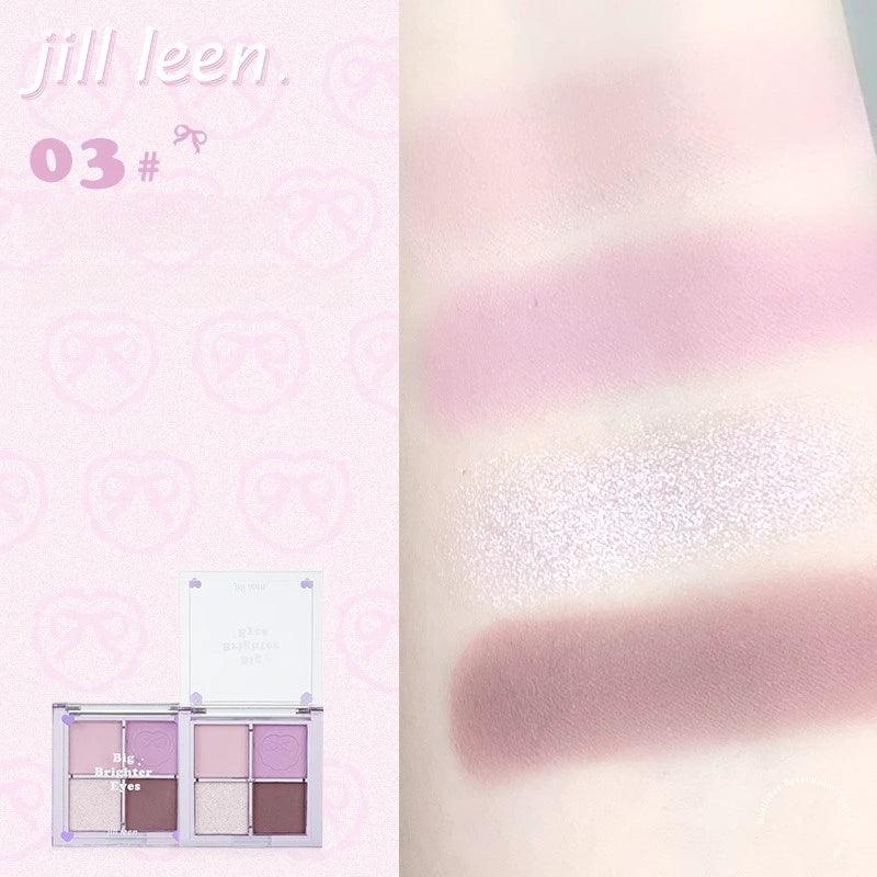 Palette de fards à paupières quatre couleurs JILL LEEN 3,8 g