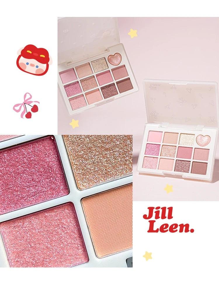 Palette de 12 fards à paupières JILL LEEN GG BOND Pretty 7,2 g