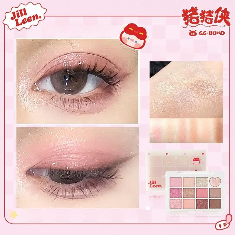 Palette de 12 fards à paupières JILL LEEN GG BOND Pretty 7,2 g