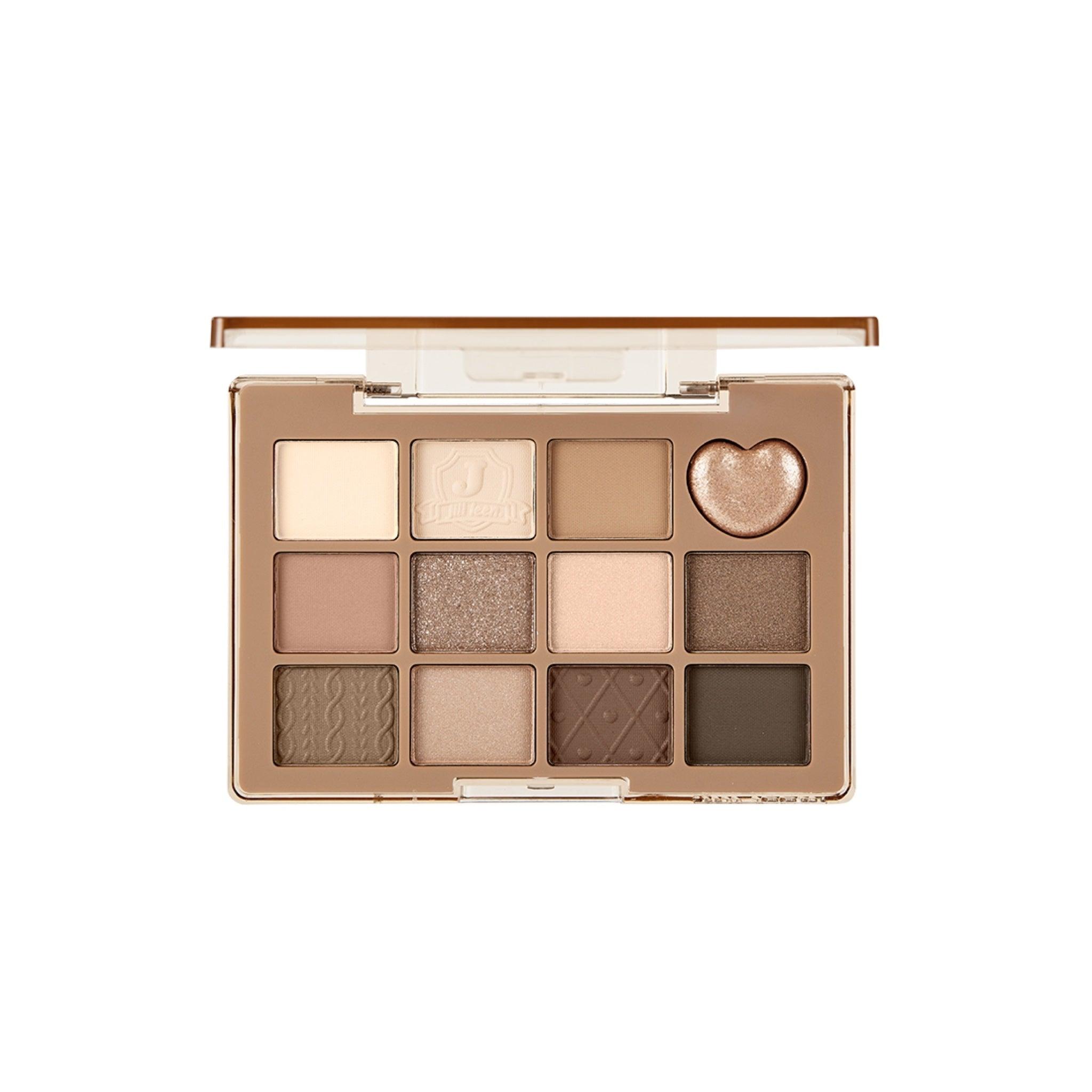 JILL LEEN Pretty Palette de fards à paupières 12 couleurs 7,2 g