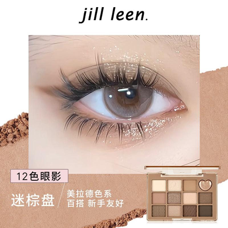 JILL LEEN Pretty Palette de fards à paupières 12 couleurs 7,2 g