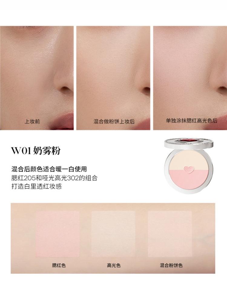 Joocyee Chupa Chups Spicy Sweets Maquillage Collaboration Blush Glazed Rouge