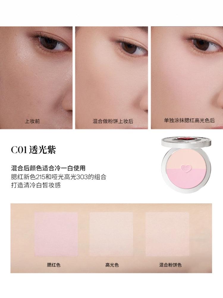 Joocyee Chupa Chups Spicy Sweets Maquillage Collaboration Blush Glazed Rouge
