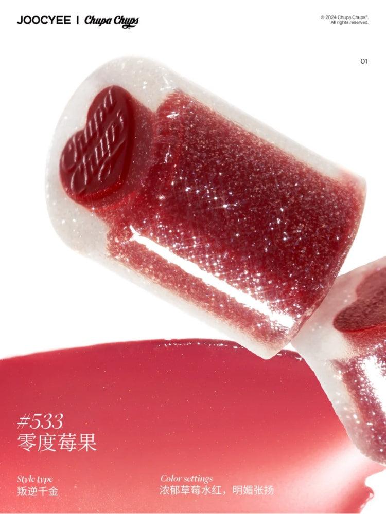 Joocyee Chupa Chups Spicy Sweets Maquillage Collaboration Blush Glazed Rouge