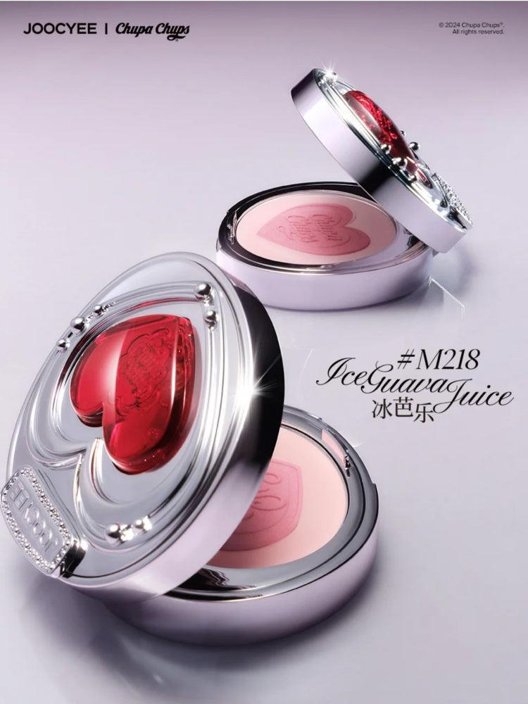 Joocyee Chupa Chups Spicy Sweets Maquillage Collaboration Blush Glazed Rouge