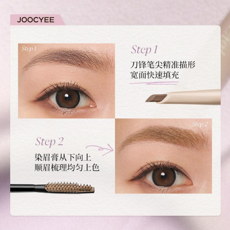 Crayon et crème à sourcils à double embout Joocyee 3,8 g