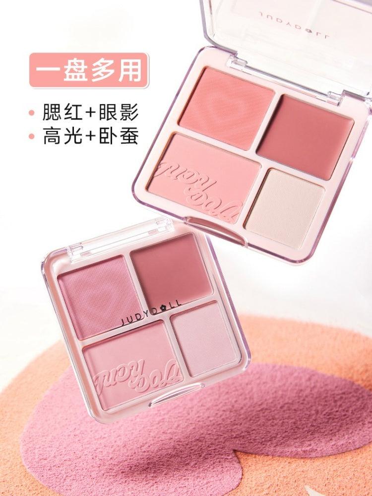 Palette de fards à joues et surligneurs Judydoll 9 g