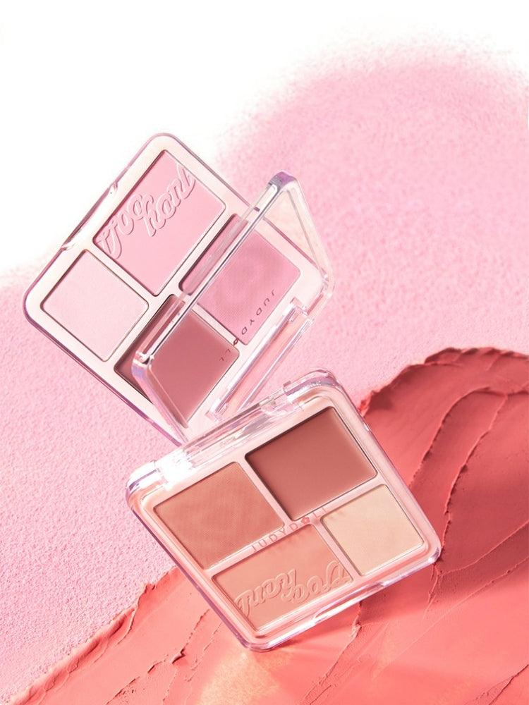 Palette de fards à joues et surligneurs Judydoll 9 g
