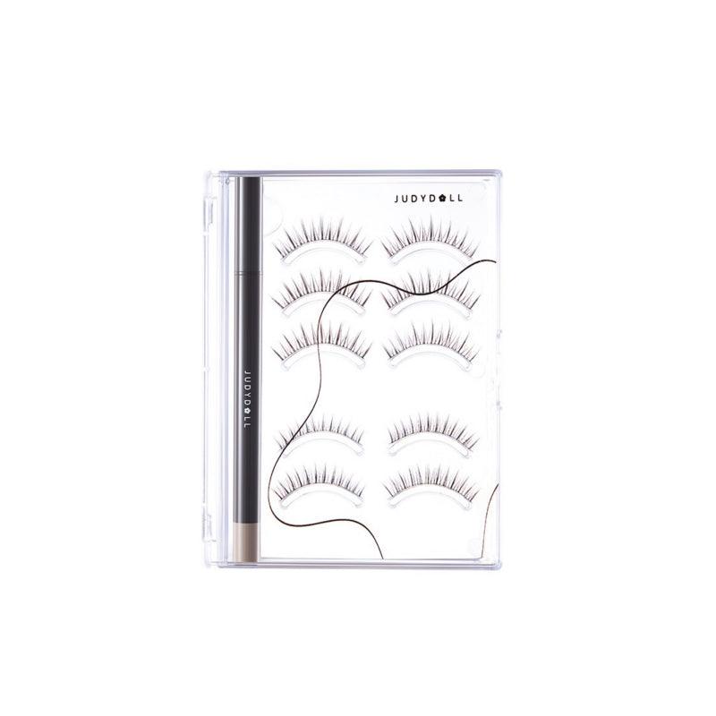Kit de cils et eye-liner adhésif réutilisable Judydoll