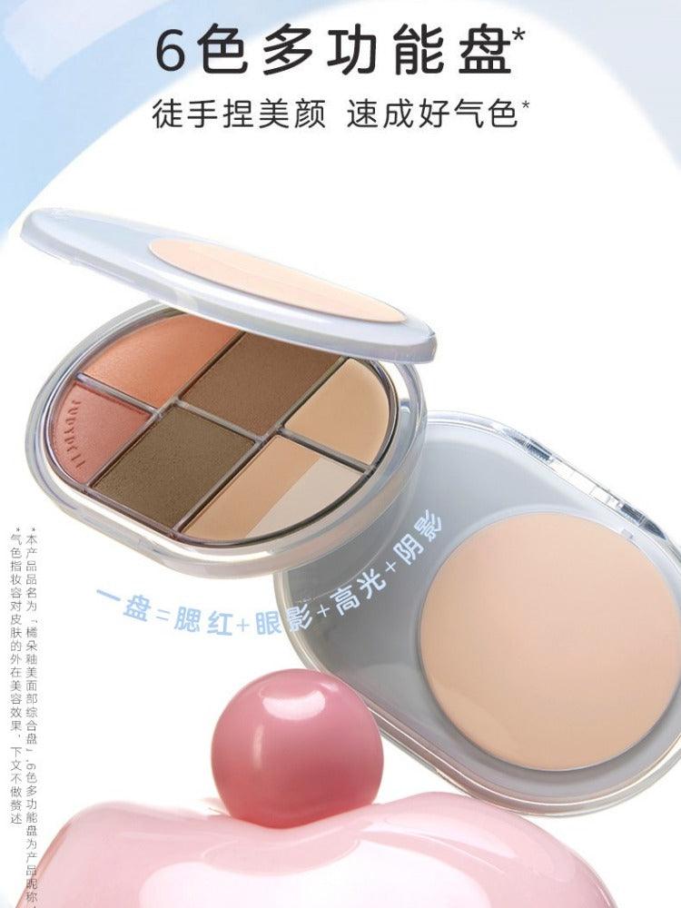 Palette de maquillage pour le visage glacé Judydoll, maquillage mat 11 g