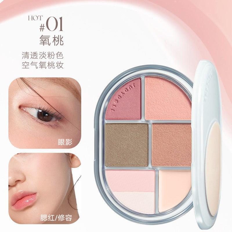 Palette de maquillage pour le visage glacé Judydoll, maquillage mat 11 g