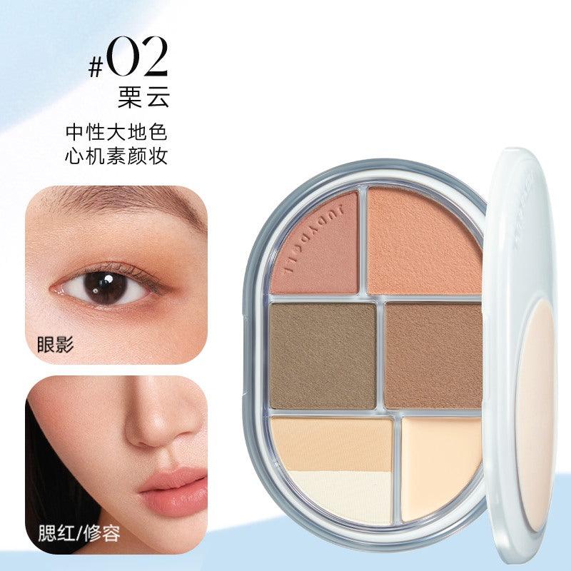 Palette de maquillage pour le visage glacé Judydoll, maquillage mat 11 g