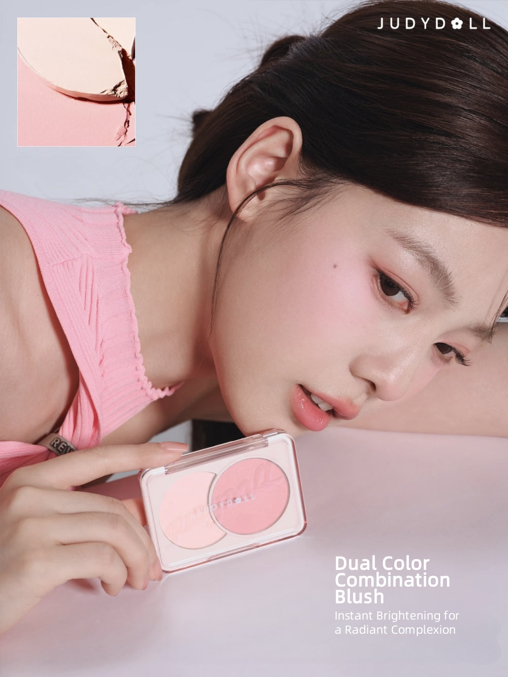 Fard à joues bicolore Judydoll 6 g