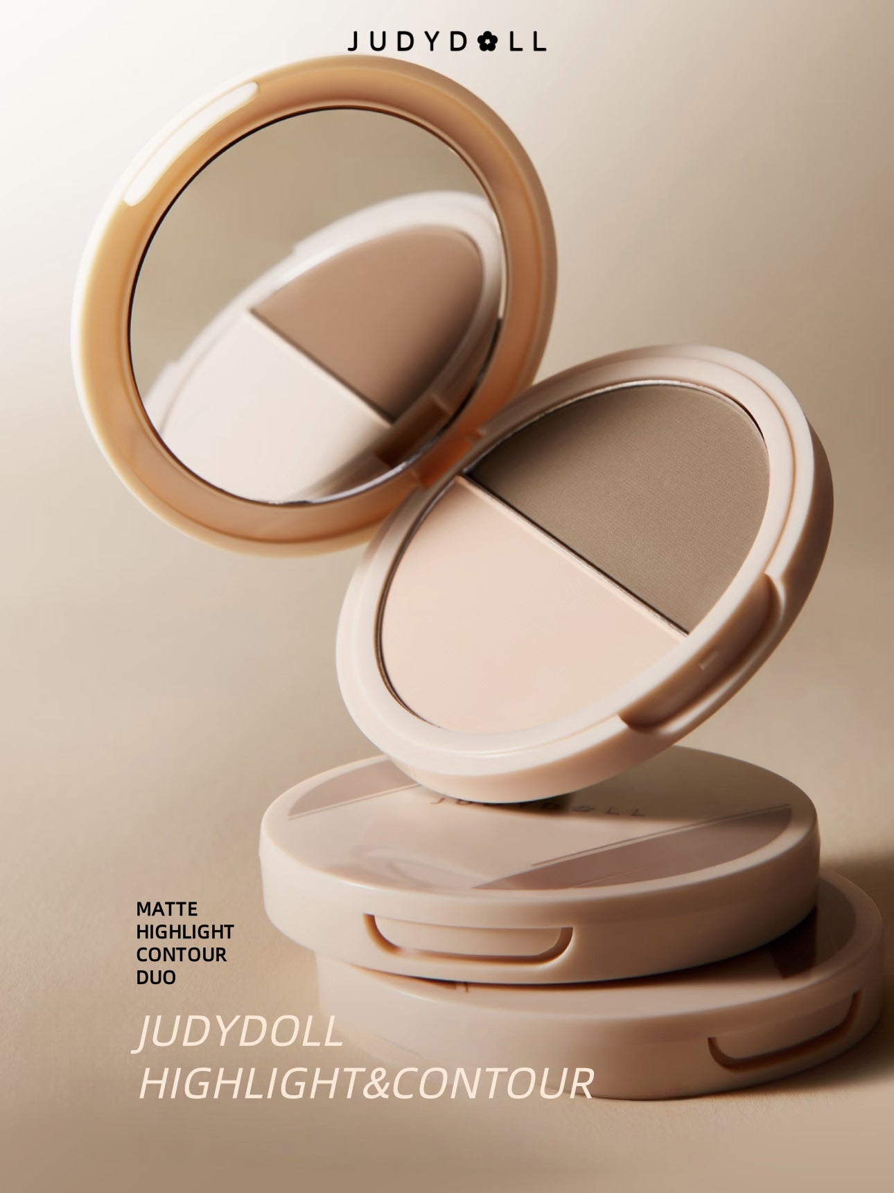 Judydoll Highlight and Contour (deux tons) 9 g