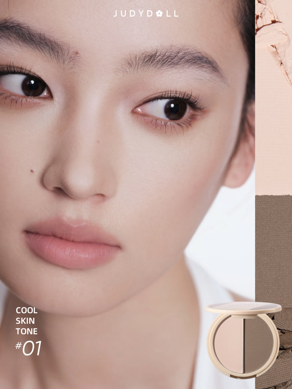 Judydoll Highlight and Contour (deux tons) 9 g